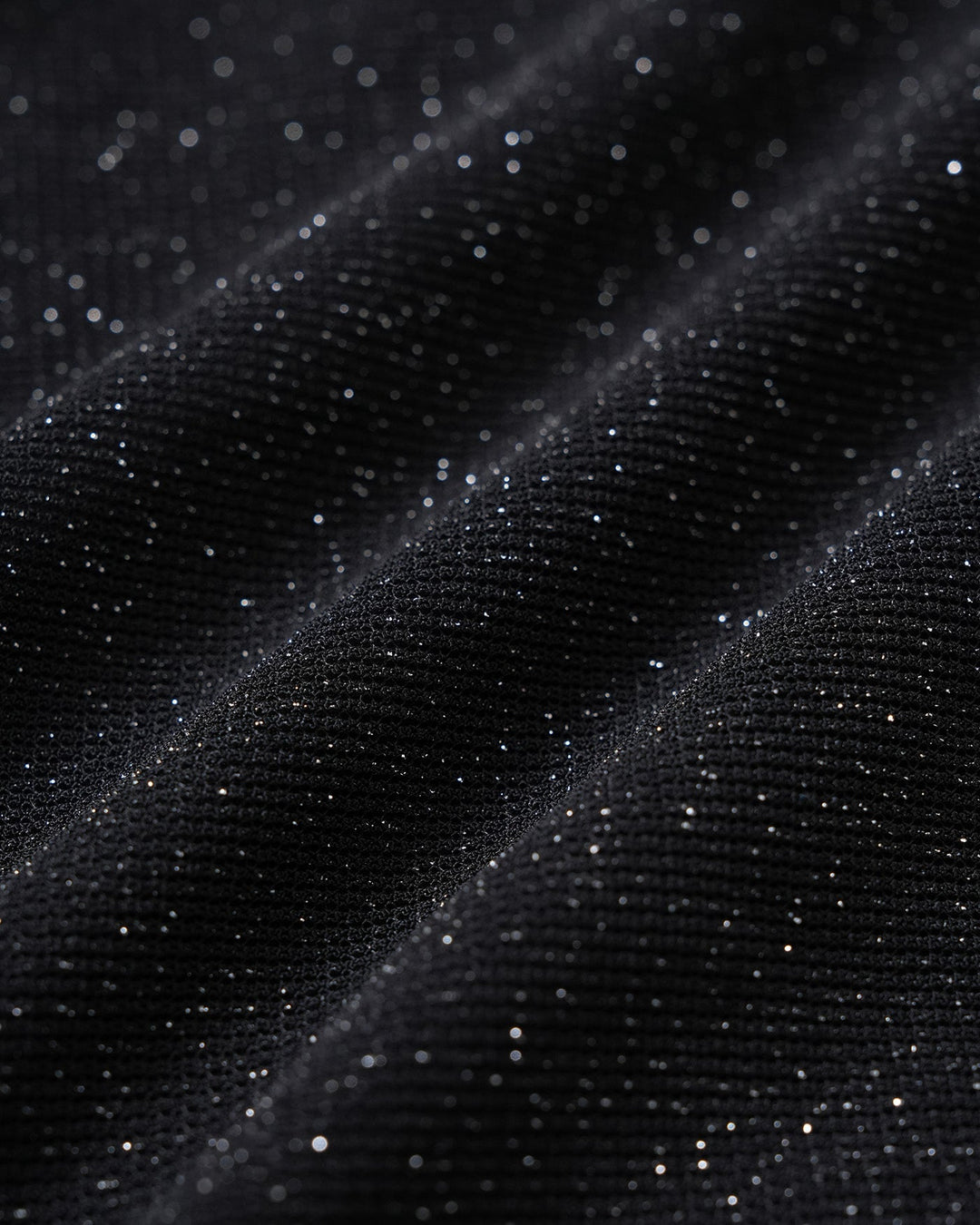 Bralette Noir à Sequins Une Pièce