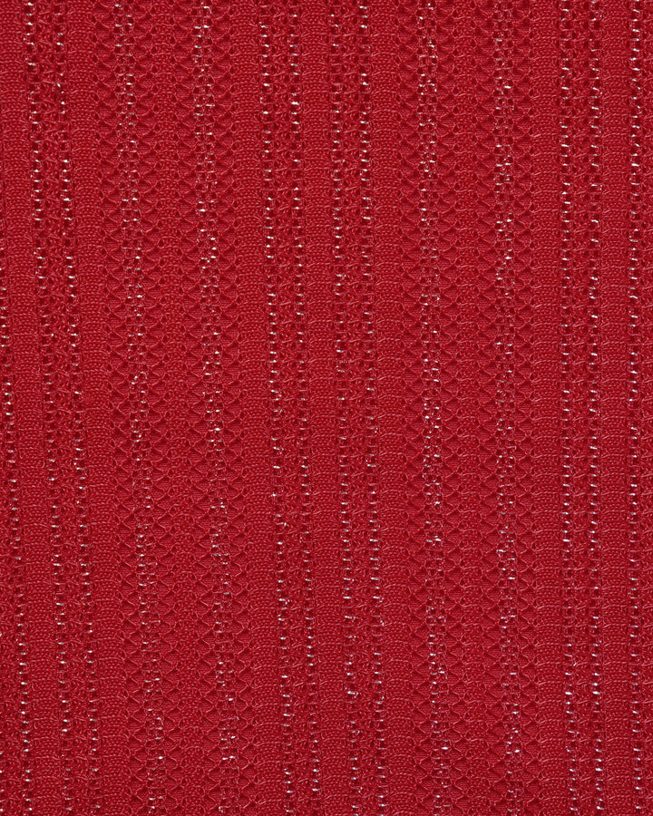 Maillot de Bain Une Pièce Bralette V Couleur Rouge