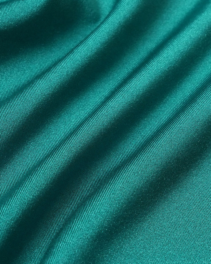 Ensemble de Bikini Triangle Vert à Dos Nu