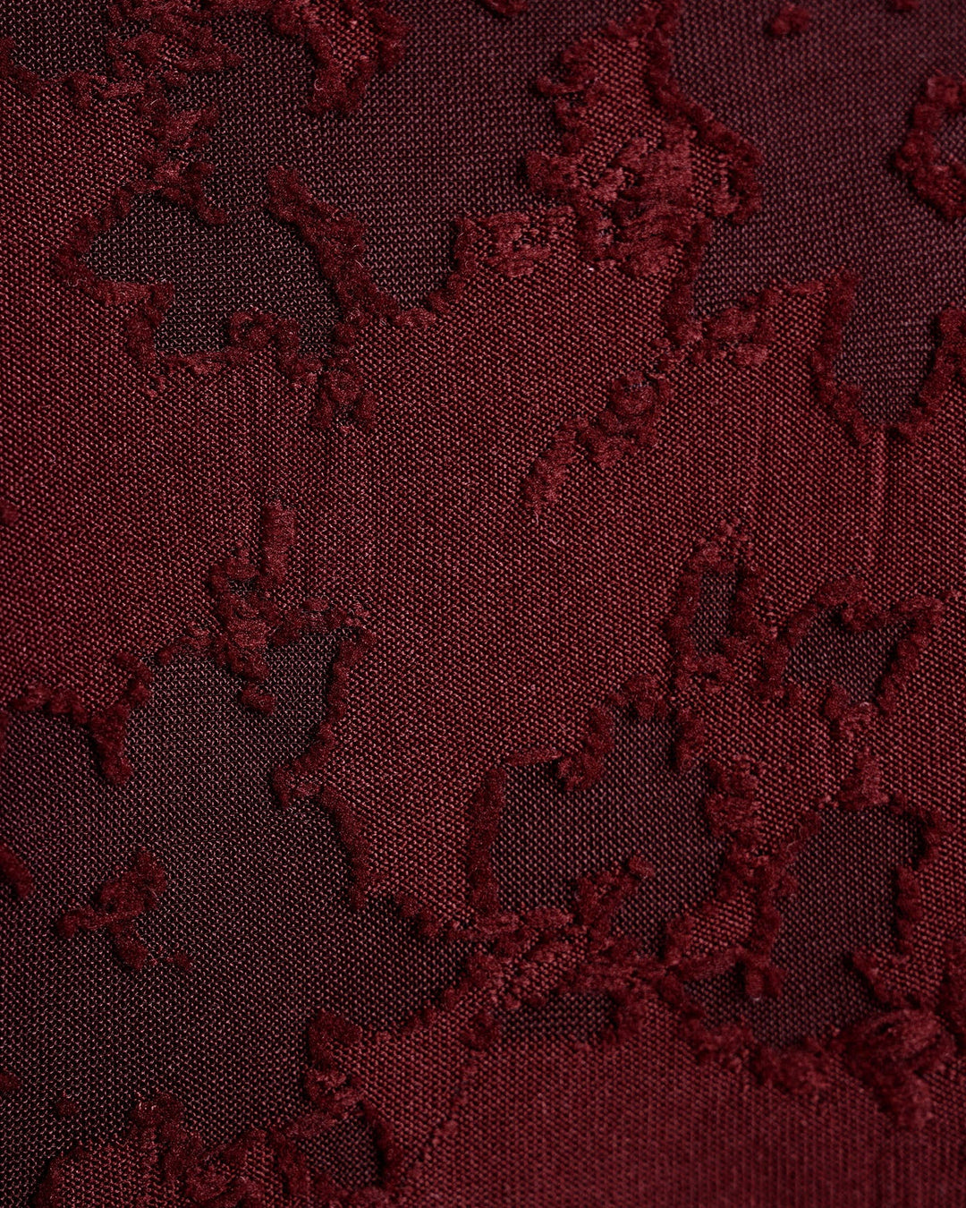 Ensemble de Bikini Texturé Couleur Rouge Brique