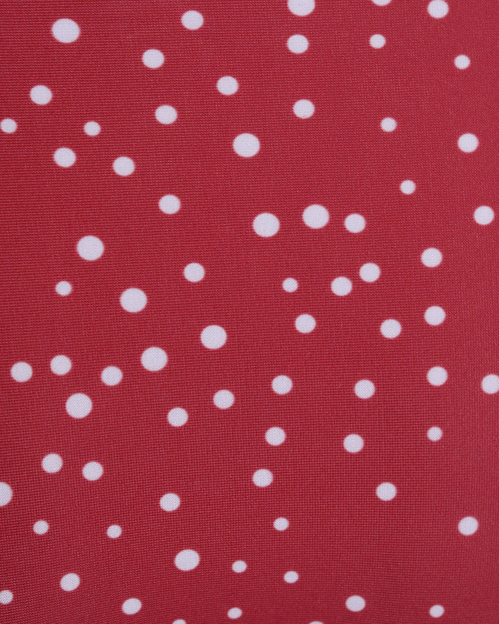 Ensemble de Bikini à Pois Rouges