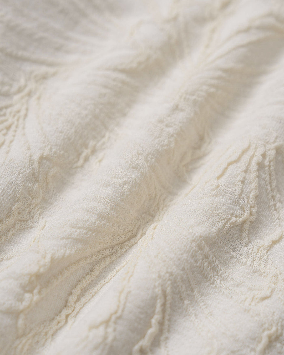 Ensemble de Bikini à Armatures Jacquard Beige