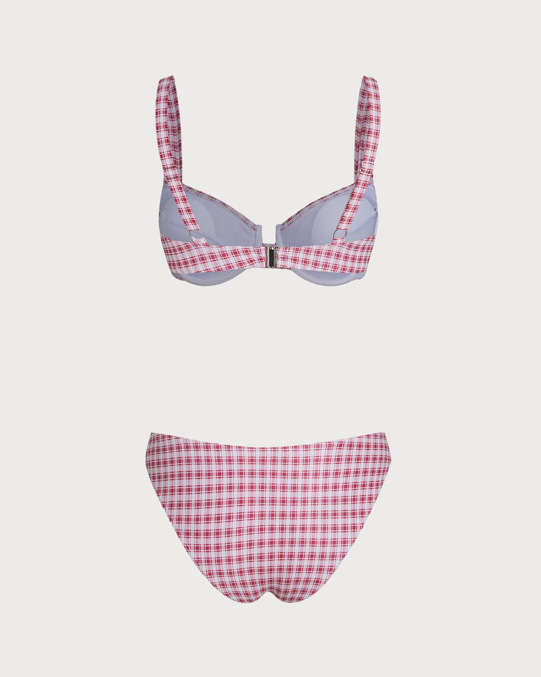 Ensemble de Bikini Rouge à Armature