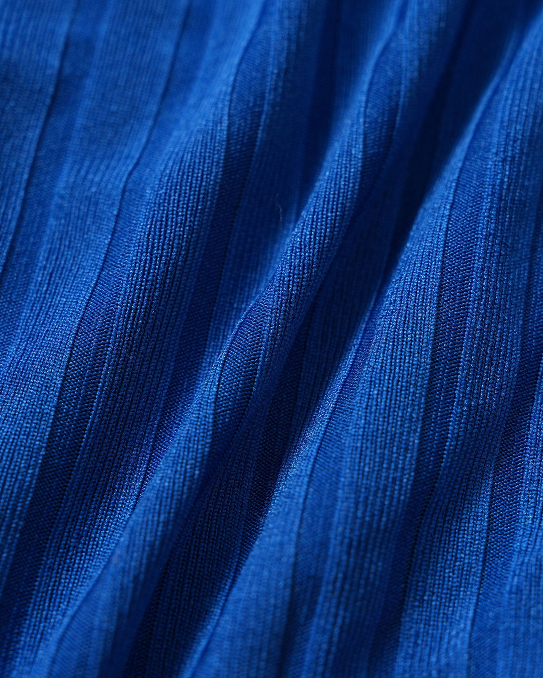 Ensemble de Bikini Triangle Texturé Bleu
