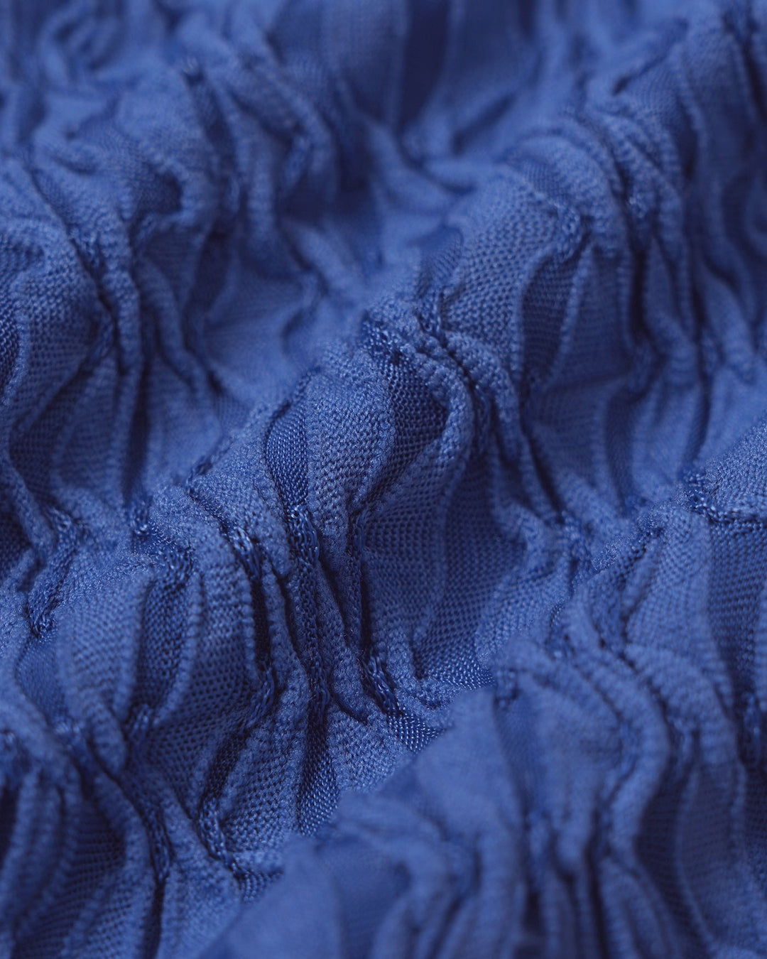 Ensemble de Bikini Texturé O-Ring Bleu Clair