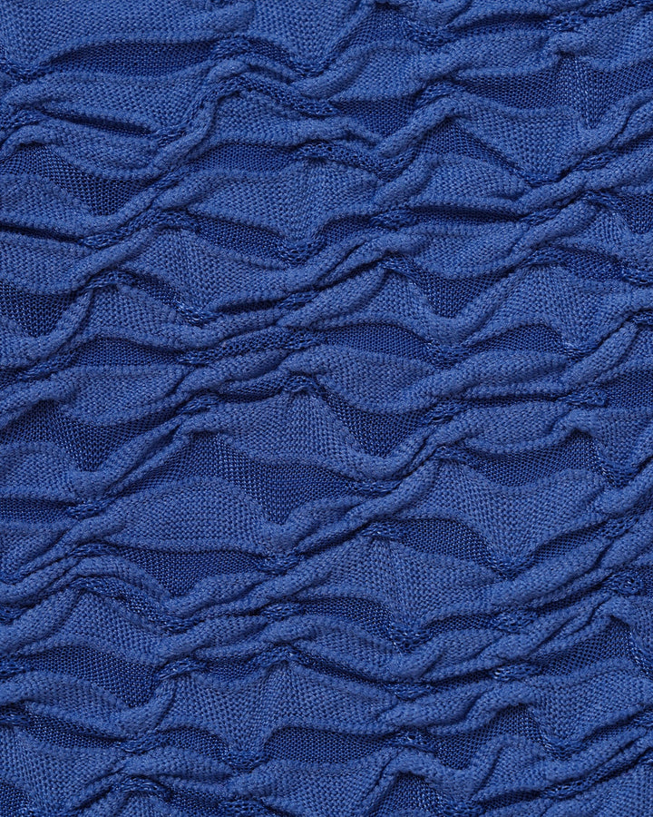 Ensemble de Bikini Texturé O-Ring Bleu Clair