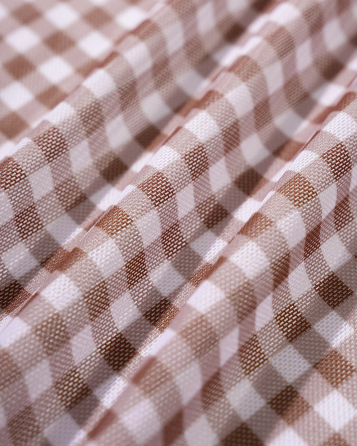 Couverture en Plaid Café
