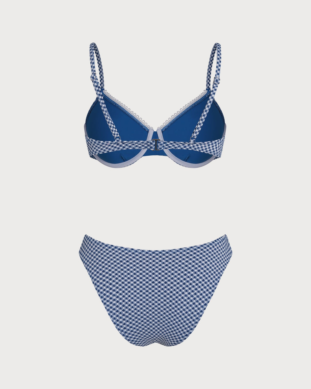 Ensemble de Bikini Bleu à Armatures