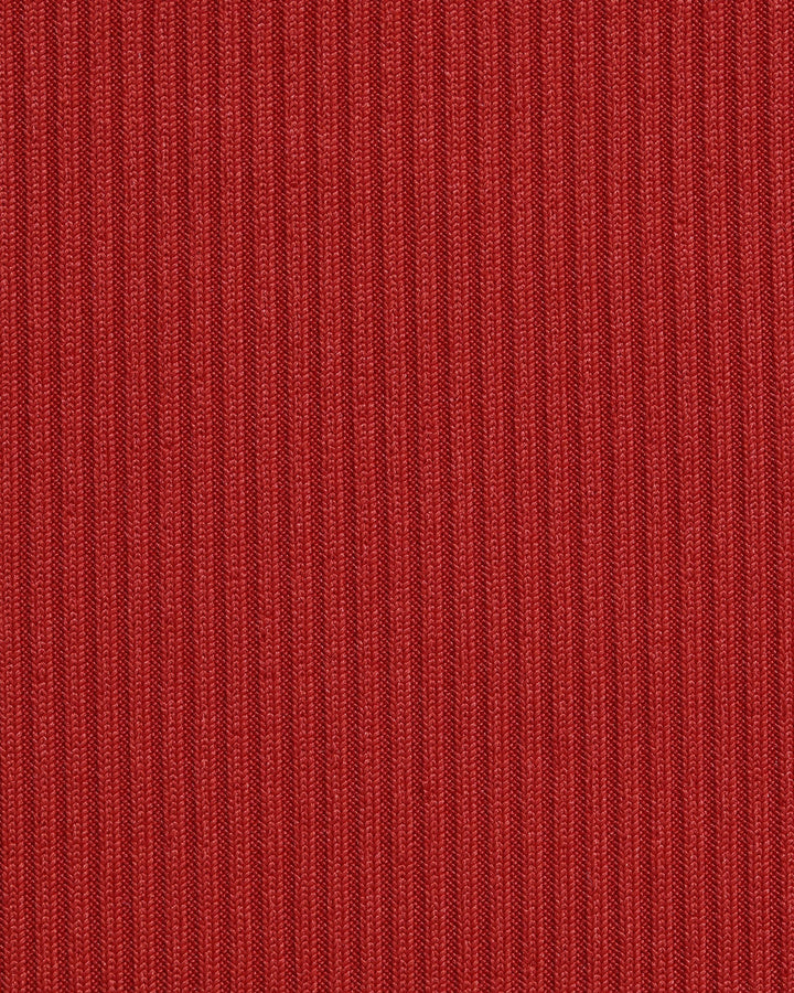 Maillot de bain une pièce triangle rouge à col halter