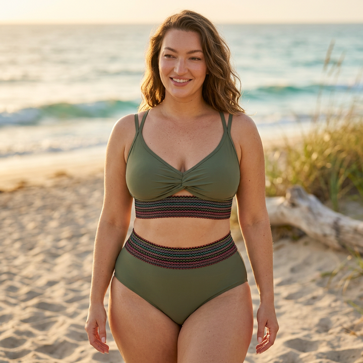 Bikini Taille Haute Ventre Plat
